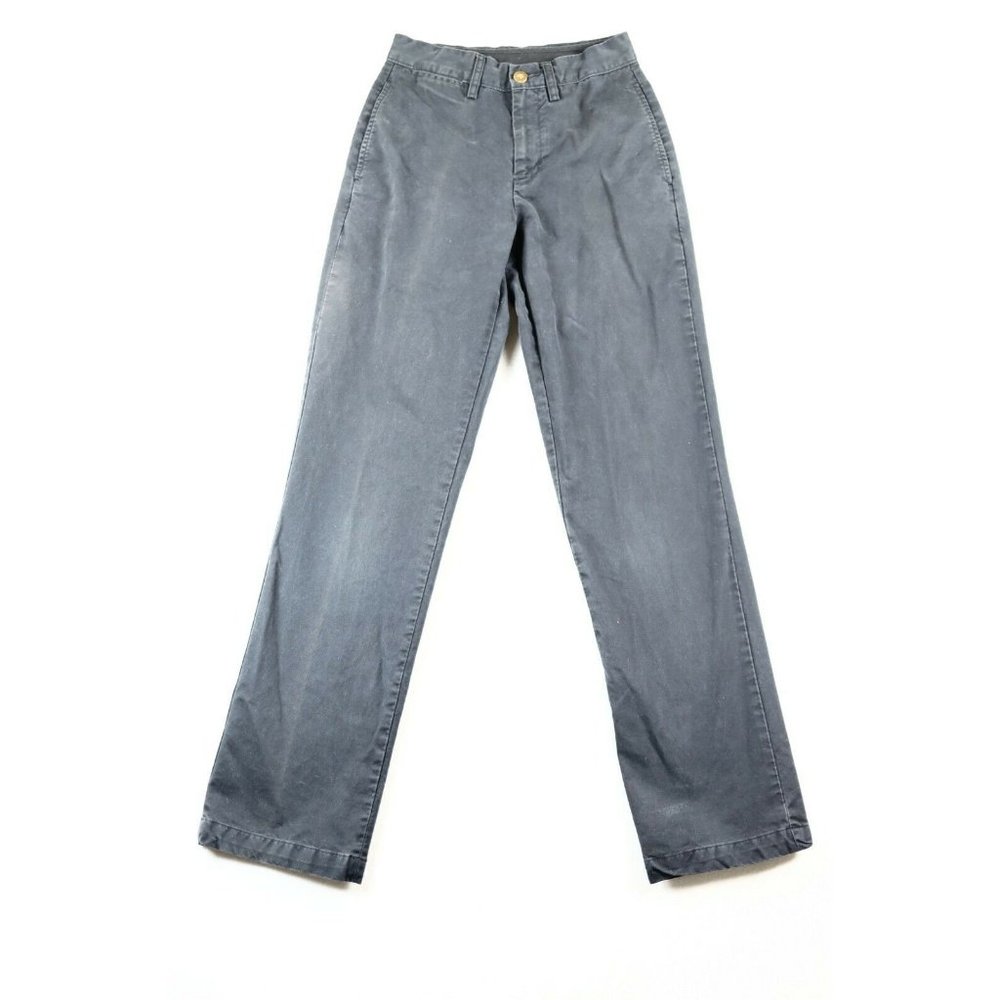 Cinch White Label Blue Work Industrial Pants Flat Front Size 28x36 mb91234002